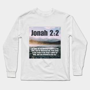 Jonah 2:2 Long Sleeve T-Shirt